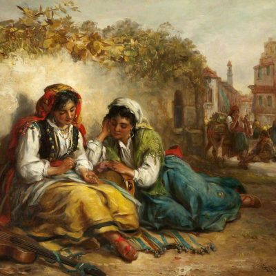 Pelham, Thomas Kent; The Gypsies; Towneley Hall Art Gallery & Museum; http://www.artuk.org/artworks/the-gypsies-151215